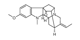 11-methoxy-ajmal-19-en-17-one Structure
