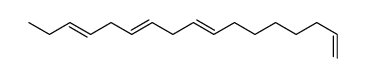 (8E,11E,14E)-heptadeca-1,8,11,14-tetraene Structure