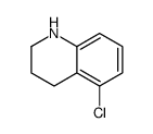 5-氯-1,2,3,4-四氢喹啉结构式