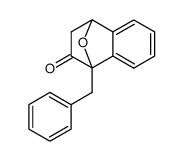 1-Benzyl-1,4-epoxy-3,4-dihydro-2(1H)-naphthalenone结构式