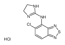tizanidine hydrochloride Structure