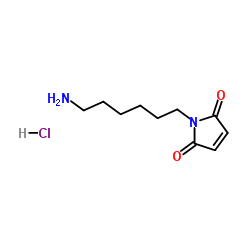 N-(6-氨基己基)马来酰亚胺盐酸盐结构式