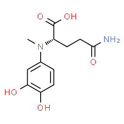 N(2)-methyl-gamma-L-glutaminyl-3,4-dihydroxybenzene Structure