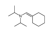 cyclohexylidenemethyl-diisopropylamine结构式