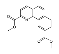dimethyl 1,10-phenanthroline-2,9-dicarboxylate结构式