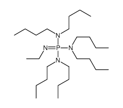 N-[bis(dibutylamino)-ethylimino-λ5-phosphanyl]-N-butylbutan-1-amine结构式