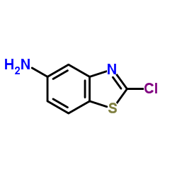 2-氯-5-氨基苯并噻唑结构式