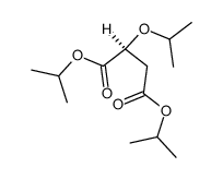 isopropyl ether l-malic acid diisopropyl ester Structure