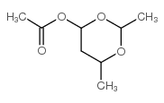 2,6-dimethyl-1,3-dioxan-4-yl acetate Structure
