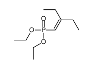 3-(diethoxyphosphorylmethylidene)pentane结构式