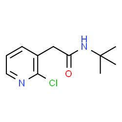 N-叔丁基-2-(2-氯吡啶-3-基)乙酰胺图片