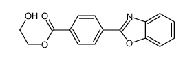 2-hydroxyethyl 4-(1,3-benzoxazol-2-yl)benzoate Structure
