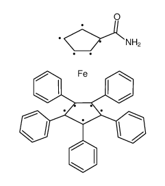 1',2',3'4',5'-五苯基二茂铁甲酰胺结构式