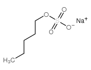 sodium n-pentyl sulphate Structure