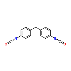 Polymethylene polyphenyl polyisocyanate structure