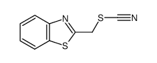 Thiocyanic acid, 2-benzothiazolylmethyl ester (6CI,7CI,9CI) Structure