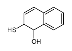 2-sulfanyl-1,2-dihydronaphthalen-1-ol结构式