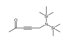 3-Pentyn-2-one, 5-[bis(trimethylsilyl)amino]结构式