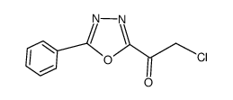 2-chloro-1-(5-phenyl-1,3,4-oxadiazol-2-yl)ethanone Structure