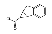Cycloprop[a]indene-1-carbonyl chloride, 1,1a,6,6a-tetrahydro- (7CI) picture
