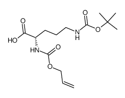 Nα-烯丙氧基羰基-Ndelta-Boc-D-鸟氨酸二环己基铵盐图片
