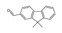 9,9-dimethylfluorene-2-carboxaldehyde Structure