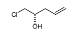 (2S)-1-chloropent-4-en-2-ol Structure