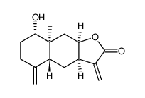 4,15-Didehydro-4,5-dihydro-1α-hydroxysteiractinolid Structure