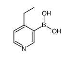 (4-ethylpyridin-3-yl)boronic acid Structure