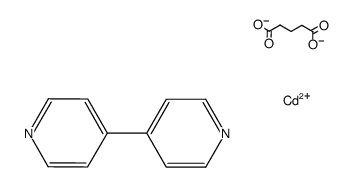 [Cd(glutarate)(4,4'-bipyridine)]n Structure