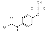 4-乙酰氨基硫酸菲结构式