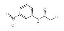 N-氯乙酰-3-硝基苯胺结构式