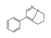 3-phenyl-5,6-dihydro-4H-pyrrolo[1,2-b]pyrazole结构式