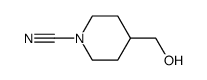 4-(Hydroxymethyl)Piperidine-1-Carbonitrile Structure
