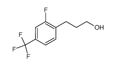 3-(2-fluoro-4-trifluoromethyl-phenyl)-propan-1-ol Structure