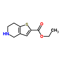 ethyl 4,5,6,7-tetrahydrothieno[3,2-c]pyridine-2-carboxylate Structure