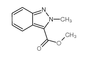 2-甲基-2H-吲唑-3-羧酸甲酯结构式
