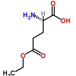 L-谷氨酸 γ-乙酯结构式