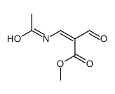 methyl 3-acetamido-2-formylprop-2-enoate Structure