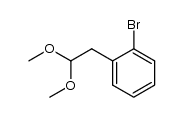 2-(2-bromophenyl)acetaldehyde dimethyl acetal结构式