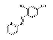 4-(2-pyridylazo)resorcinol Structure
