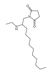 1-[2-(ethylamino)dodecyl]pyrrolidine-2,5-dione Structure