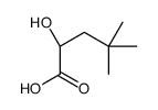 (2R)-2-Hydroxy-4,4-dimethylpentanoic acid Structure