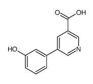 5-(3-Hydroxyphenyl)nicotinic acid Structure