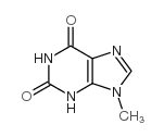 9-甲基黄嘌呤结构式