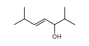 (+/-)-(E)-2,6-dimethylhept-4-en-3-ol结构式