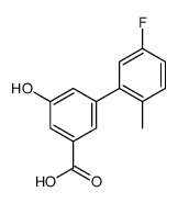 3-(5-fluoro-2-methylphenyl)-5-hydroxybenzoic acid Structure