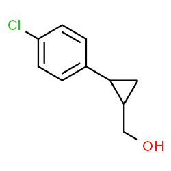 (2-(4-氯苯基)环丙基)甲醇结构式