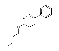 6-butoxy-3-phenyl-1,2-oxazine Structure