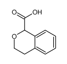 3,4-二氢-1H-异苯并吡喃-1-羧酸结构式